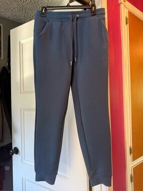 Women's Slate Blue Drawstring Joggers Never Worn